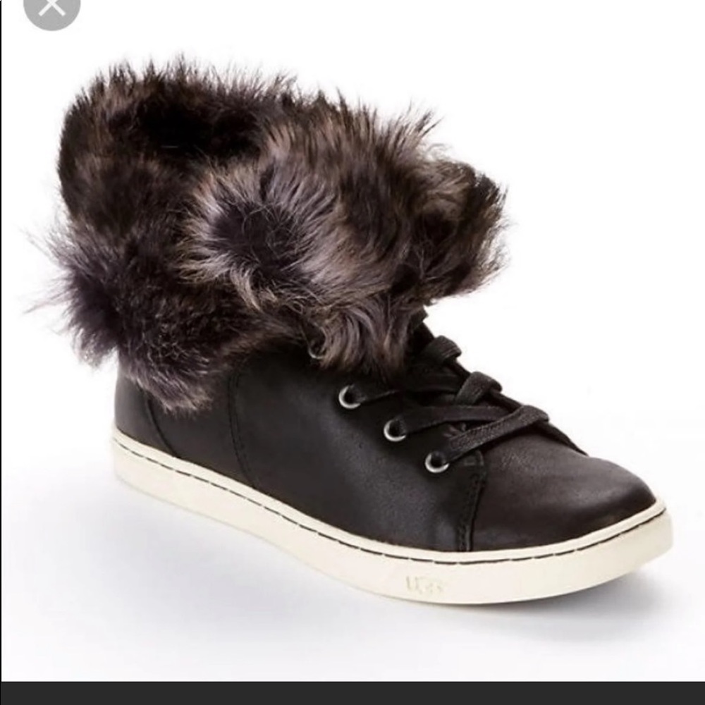 Ugg Croft boot fur sneakers women’s shoes size 5
